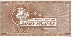 20 Pounds JASON ISLANDS  2007  UNC