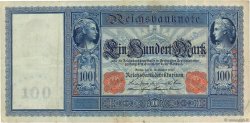 100 Mark GERMANY  1909 P.038 VF