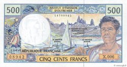 500 Francs POLYNESIA, FRENCH OVERSEAS TERRITORIES  1992 P.01b