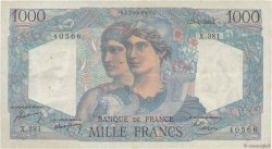 1000 Francs MINERVE ET HERCULE FRANCE  1948 F.41.19
