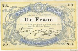1 Franc Non émis FRANCE régionalisme et divers Lille 1870 JER.59.40A