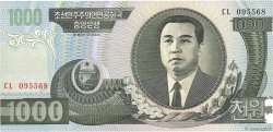 1000 Won NORTH KOREA  2002 P.45a UNC