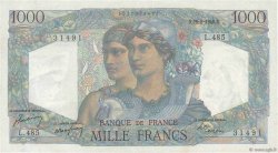 1000 Francs MINERVE ET HERCULE FRANKREICH  1948 F.41.23