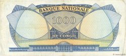 1000 Francs RÉPUBLIQUE DÉMOCRATIQUE DU CONGO  1964 P.008a TTB