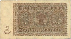 2 Rentenmark ALLEMAGNE  1937 P.174a TB