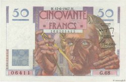 50 Francs LE VERRIER FRANCE  1947 F.20.08