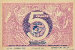 5 Francs FRANCE regionalismo y varios  1930 