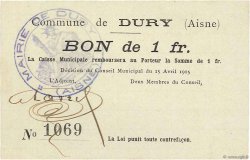 1 Franc FRANCE Regionalismus und verschiedenen  1915 JP.02-0614