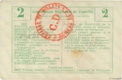 2 Francs FRANCE regionalismo y varios  1916 JP.02-1123.BRU MBC