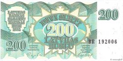 200 Rublu LATVIA  1992 P.41 UNC