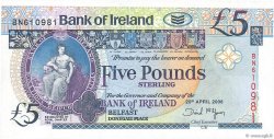 5 Pounds IRLANDE DU NORD  2008 P.079b