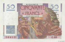 50 Francs LE VERRIER FRANKREICH  1947 F.20.08
