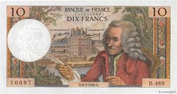 10 Francs VOLTAIRE FRANKREICH  1969 F.62.37 VZ+