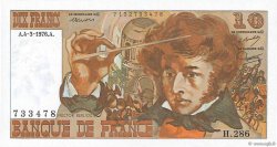10 Francs BERLIOZ FRANKREICH  1976 F.63.18