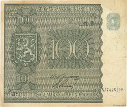 100 Markkaa FINLANDE  1945 P.088 TTB+