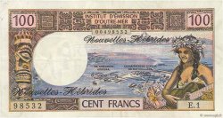 100 Francs NOUVELLES HÉBRIDES  1972 P.18b SUP