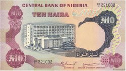 10 Naira NIGERIA  1973 P.17d SUP