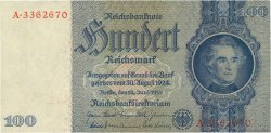 100 Reichsmark ALLEMAGNE  1935 P.183b SPL