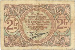 2 Francs FRANCE régionalisme et divers Saint-Quentin 1918 JP.116.08 TB