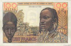 100 Francs ESTADOS DEL OESTE AFRICANO  1959 P.002a