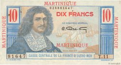 10 Francs Colbert MARTINIQUE  1946 P.28 TTB+