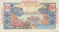 10 Francs Colbert MARTINIQUE  1946 P.28 fVZ