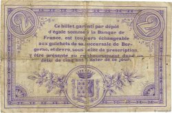 2 Francs Annulé FRANCE regionalismo y varios Bergerac 1914 JP.024.07 BC
