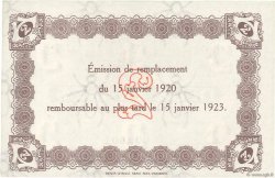 2 Francs FRANCE regionalism and miscellaneous Le Havre 1920 JP.068.24 AU
