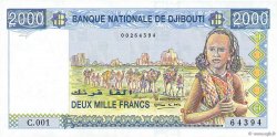 2000 Francs DJIBOUTI  1997 P.40