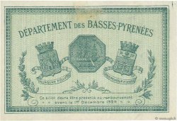 50 Centimes FRANCE regionalismo e varie Bayonne 1919 JP.021.61 AU a FDC