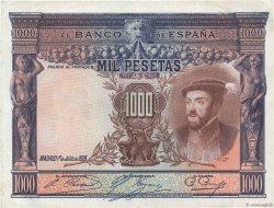 1000 Pesetas ESPAÑA  1925 P.070c MBC+