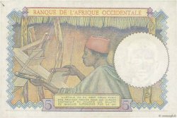 5 Francs FRENCH WEST AFRICA (1895-1958)  1942 P.25 VF+