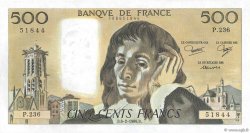 500 Francs PASCAL FRANCE  1986 F.71.34
