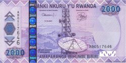 2000 Francs RWANDA  2007 P.36