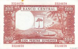100 Pesetas Guineanas GUINÉE ÉQUATORIALE  1969 P.01 NEUF