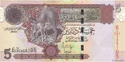 5 Dinars LIBYE  2004 P.69b NEUF