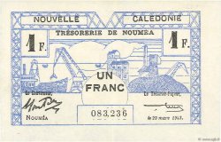 1 Franc NOUVELLE CALÉDONIE  1943 P.55b SPL