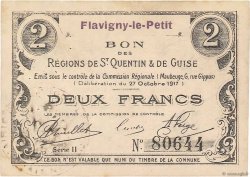 2 Francs FRANCE Regionalismus und verschiedenen  1917 JP.02-0894.SQG