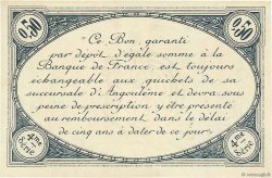 50 Centimes Annulé FRANCE regionalismo y varios Angoulême 1915 JP.009.25 SC a FDC
