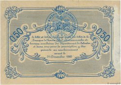 50 Centimes Annulé FRANCE regionalism and miscellaneous Caen et Honfleur 1918 JP.034.05 VF+