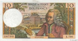 10 Francs VOLTAIRE FRANCIA  1972 F.62.57