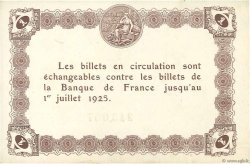 1 Franc FRANCE regionalismo e varie Épinal 1921 JP.056.14 AU
