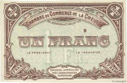 1 Franc Spécimen FRANCE regionalismo y varios Guéret 1915 JP.064.04 FDC