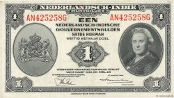 1 Gulden NIEDERLÄNDISCH-INDIEN  1943 P.111a VZ