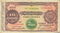 10 Centavos SAO TOME E PRINCIPE  1914 P.013 BB