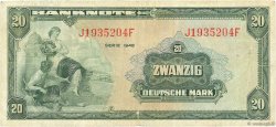 20 Deutsche Mark GERMAN FEDERAL REPUBLIC  1948 P.06a F