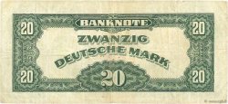 20 Deutsche Mark ALLEMAGNE FÉDÉRALE  1948 P.06a TB