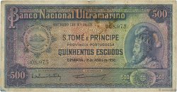 500 Escudos SAO TOME AND PRINCIPE  1956 P.039a