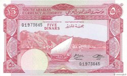 5 Dinars YEMEN DEMOCRATIC REPUBLIC  1965 P.04b