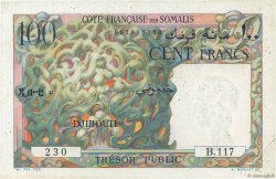 100 Francs DJIBOUTI  1952 P.26 TB